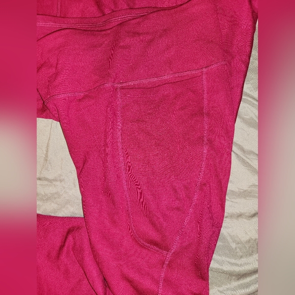 Snag Squat Proof Leggings - Full Length - Raspberry Pie, Size H (24-26) - Picture 5 of 7